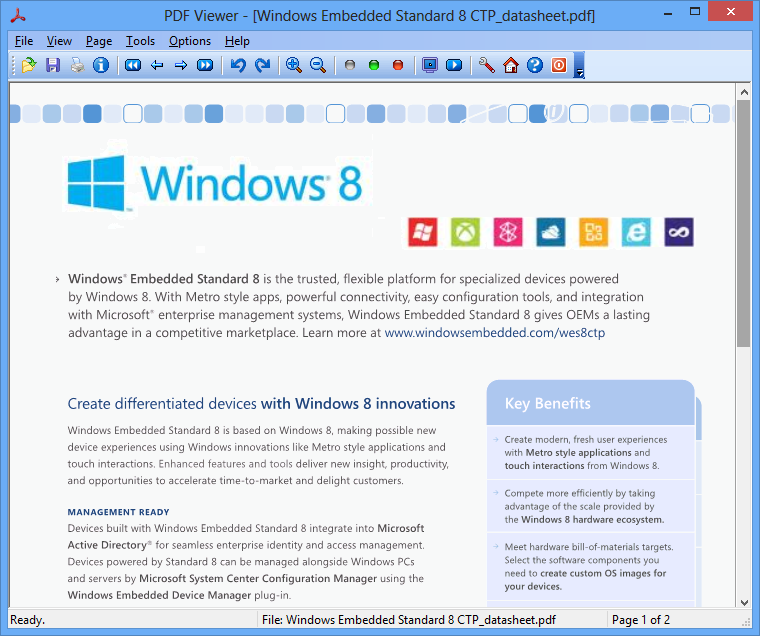 PDF Viewer for Windows 8.1
